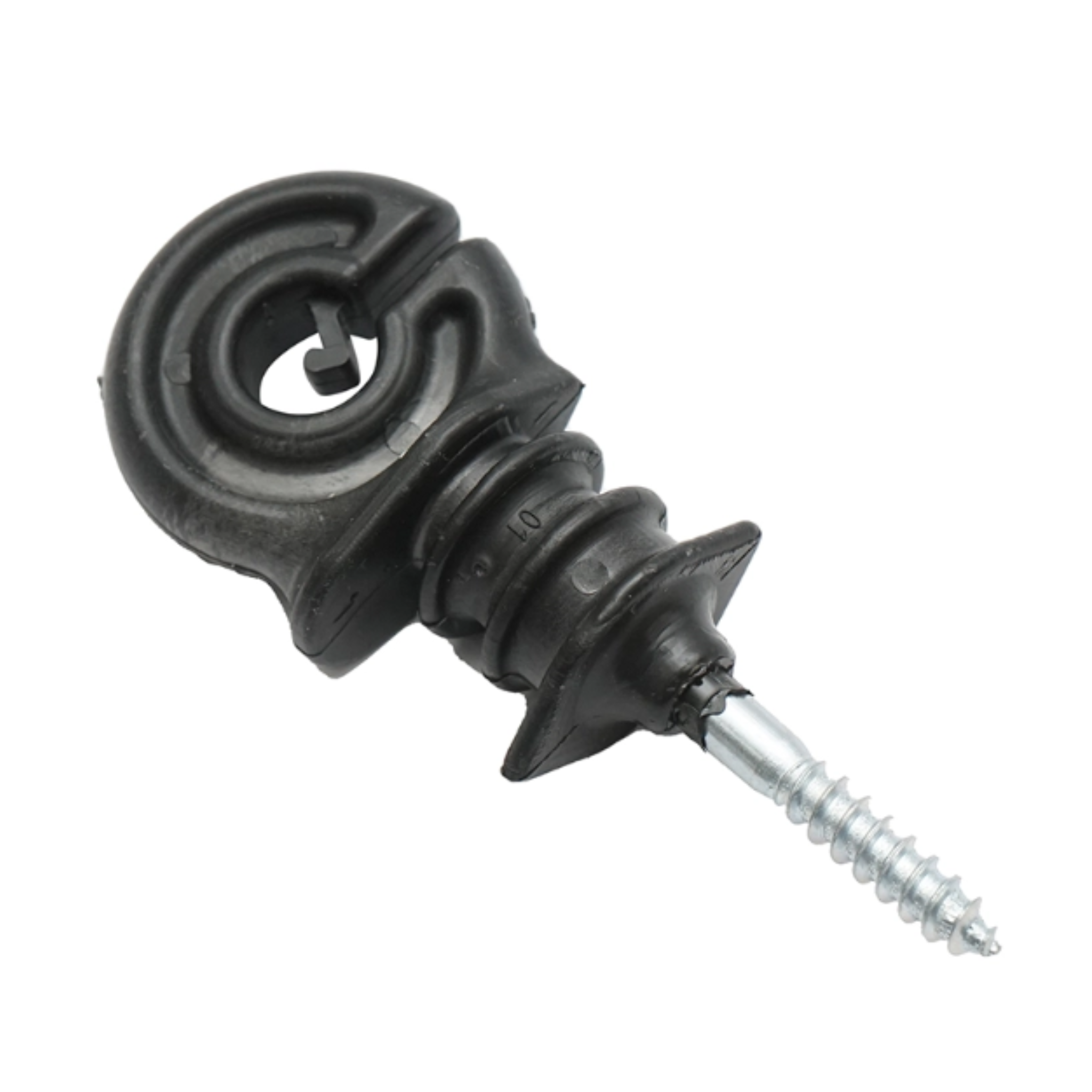 IZOLATOR INELAR FIR GARD ELECTRIC PENTRU STALP DE LEMN, 100BUC