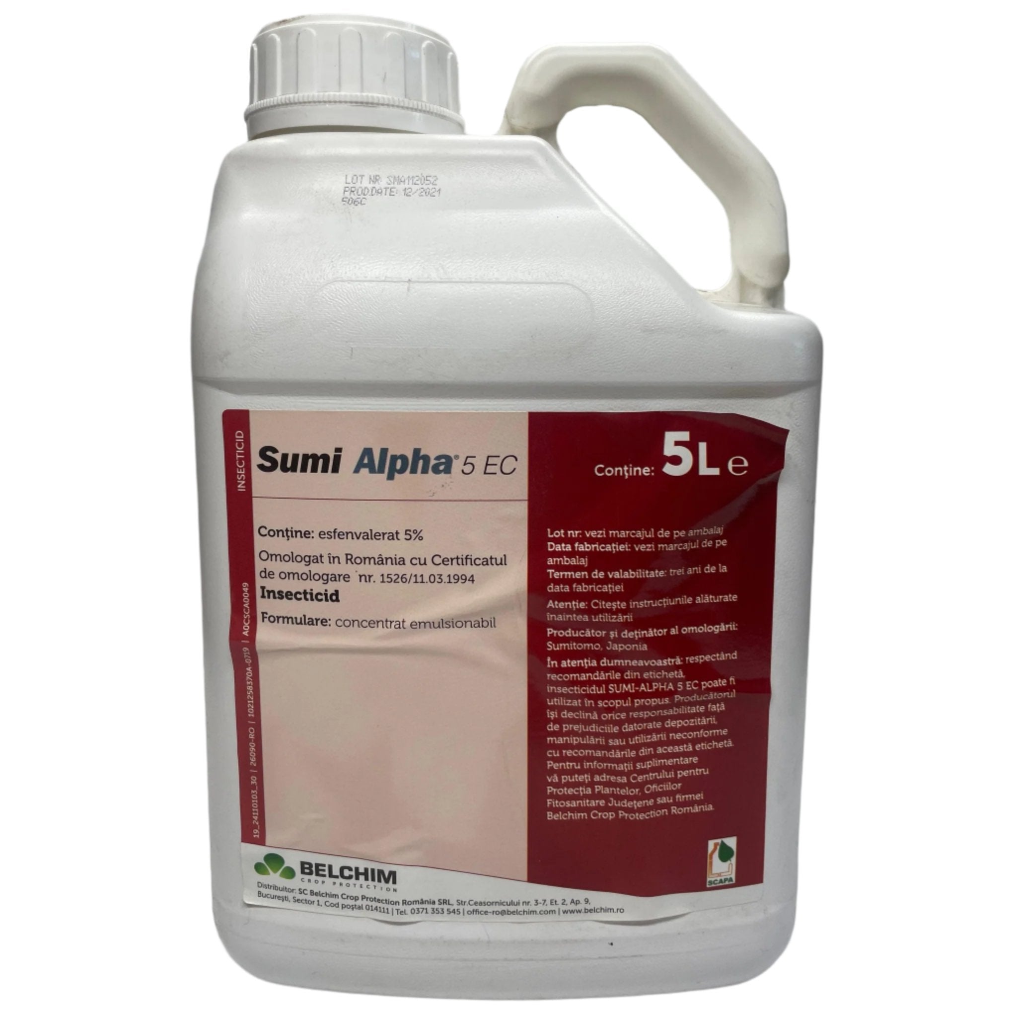 Insecticid SUMI ALPHA 5 EC 5L – RECOSEM