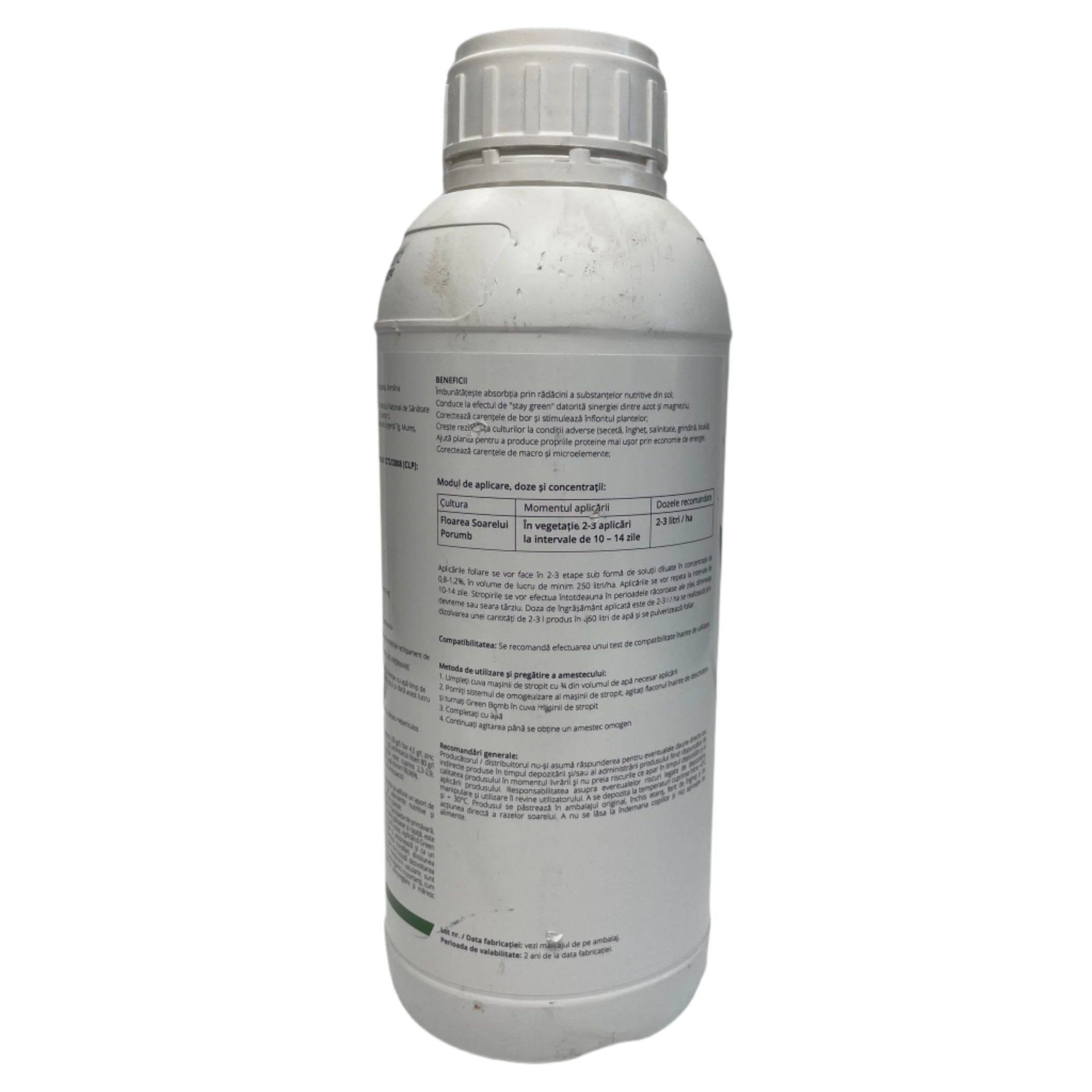 Ingrasamant Foliar GREEN BOMB 1L